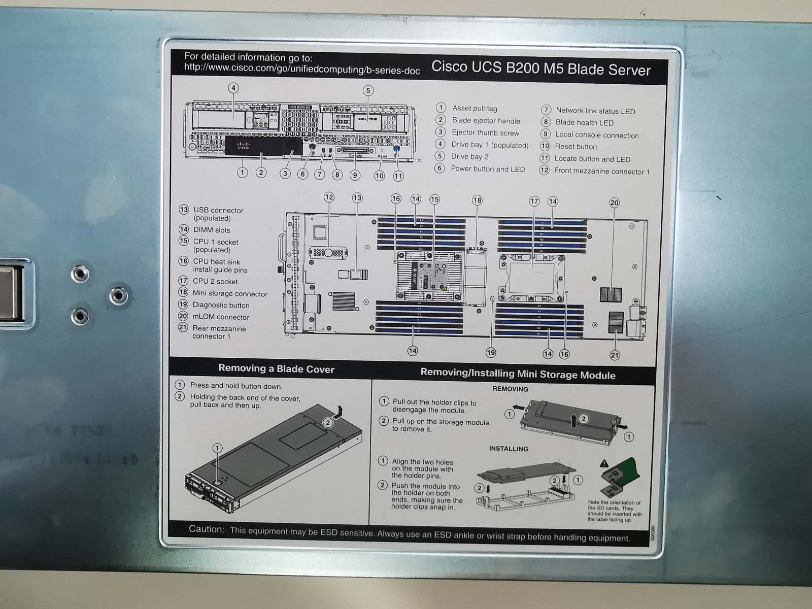 Cisco UCSB-B200-M5 Blade Server