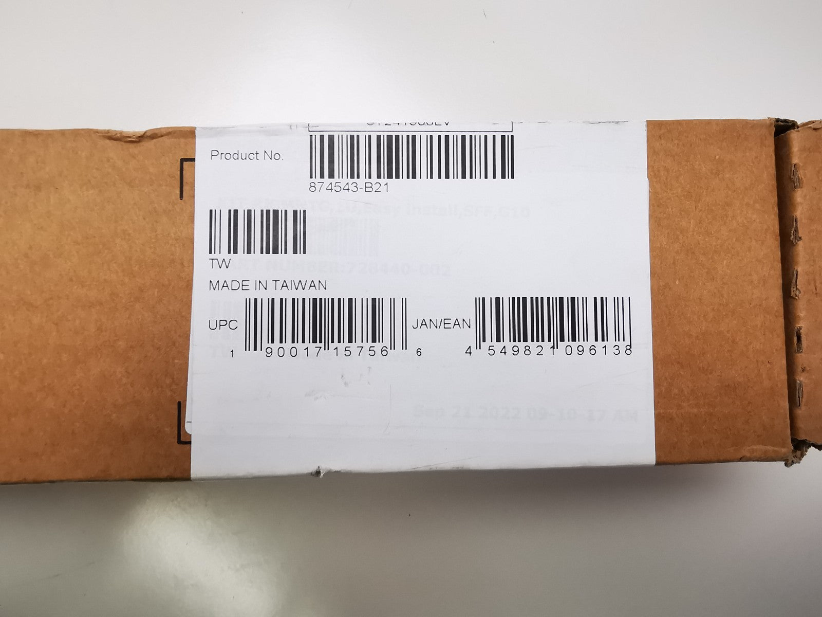 HP 874543-B21 Rackmount Kit for HP Gen 10 Servers - BRAND NEW