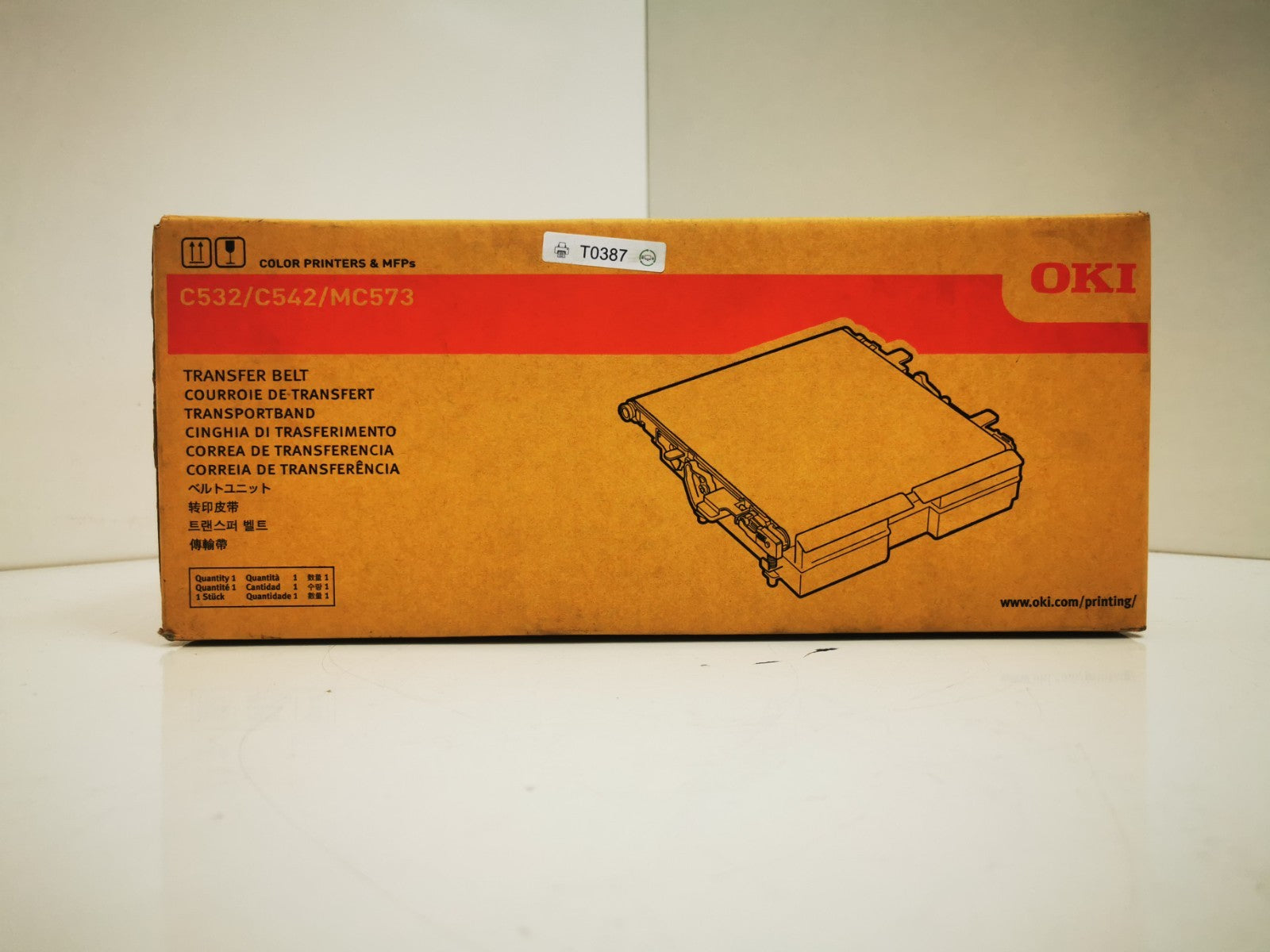 Genuine OKI 46394902 Transfer Belt - BRAND NEW