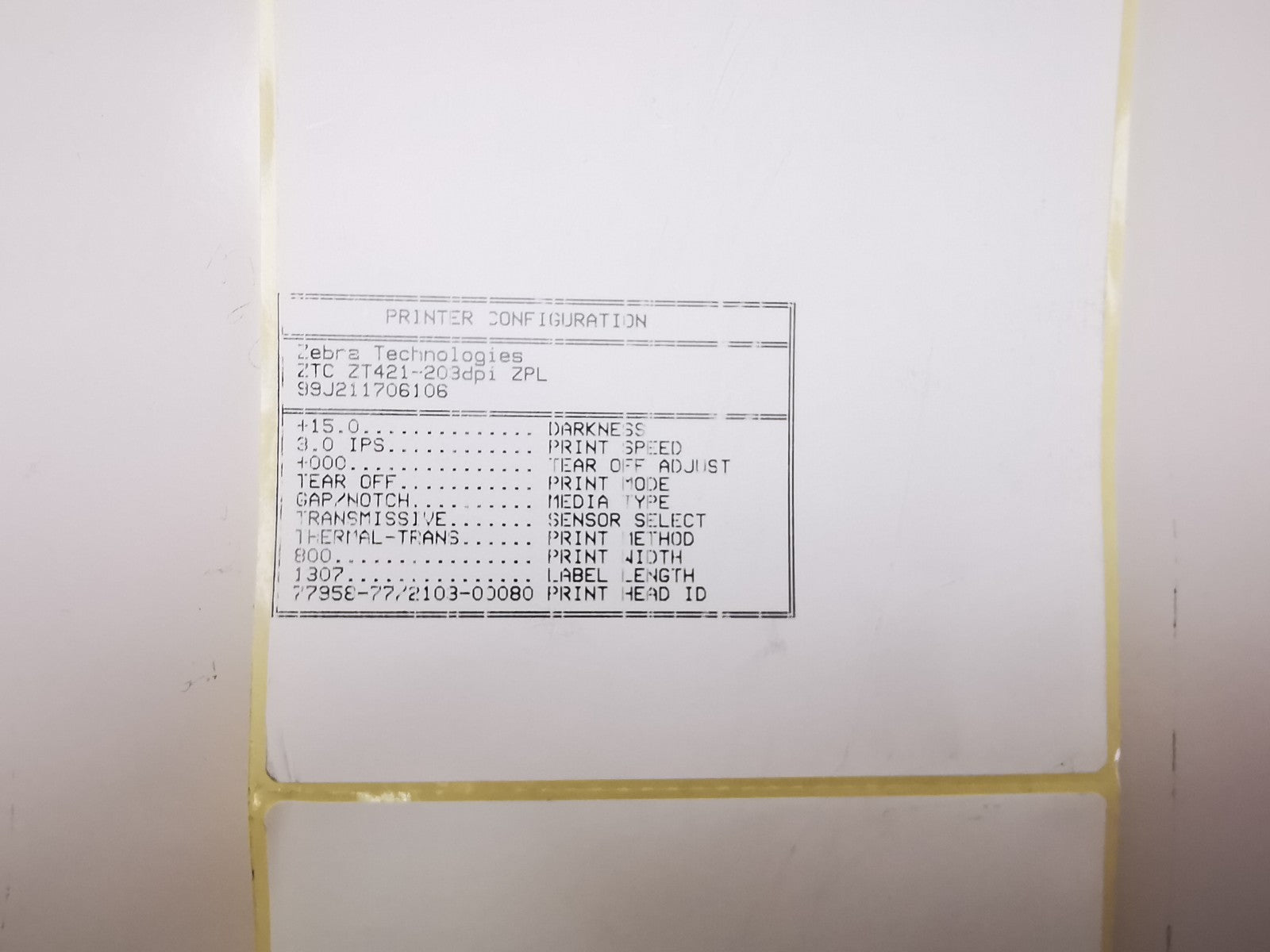 Zebra ZT421 Industrial Thermal Label Printer -USB/Serial/Ethernet/WiFi/Bluetooth