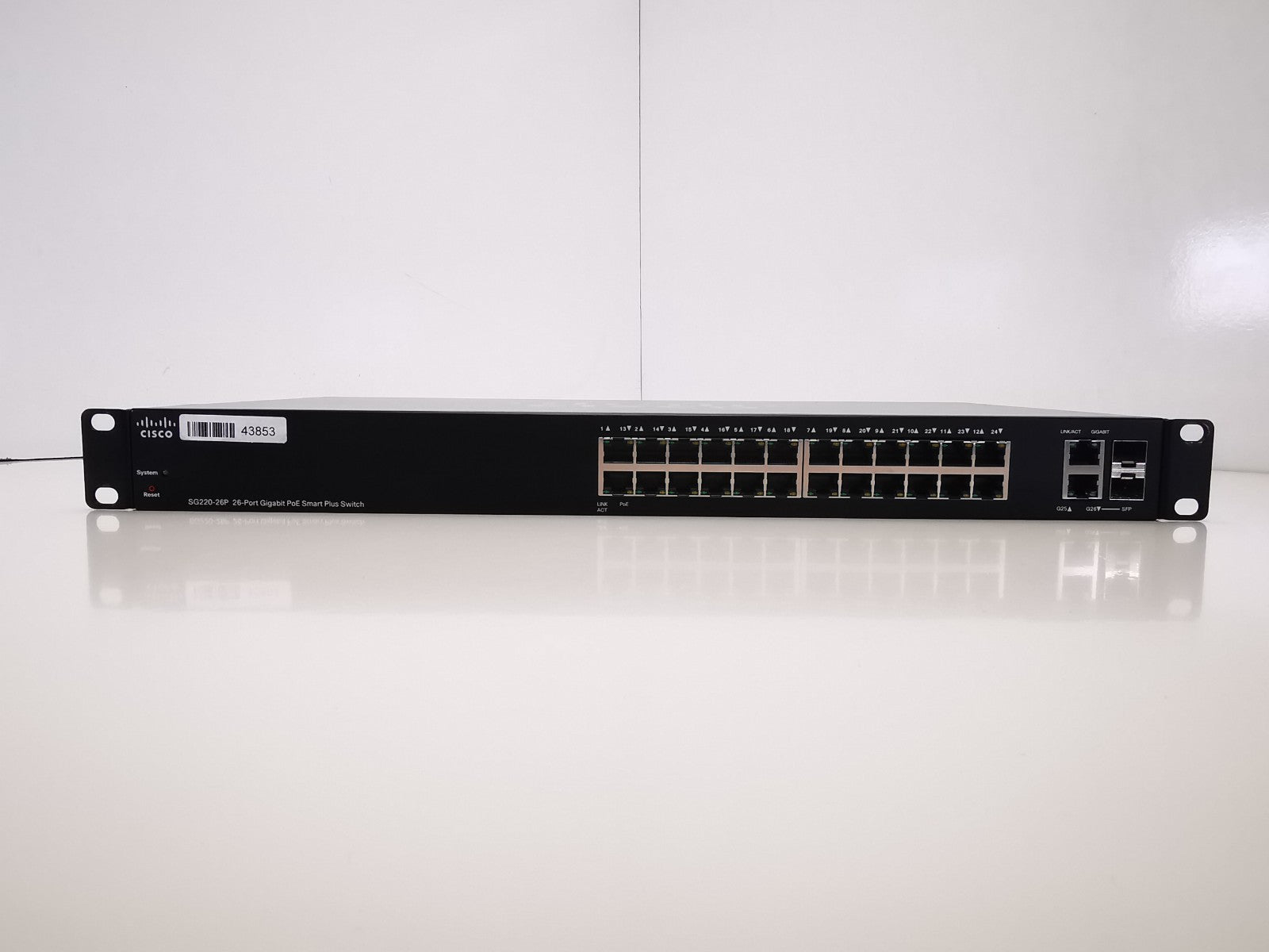 Cisco SG200-26P 24 Port PoE Gigabyte Ethernet Switch - Rackmount Ears Inc