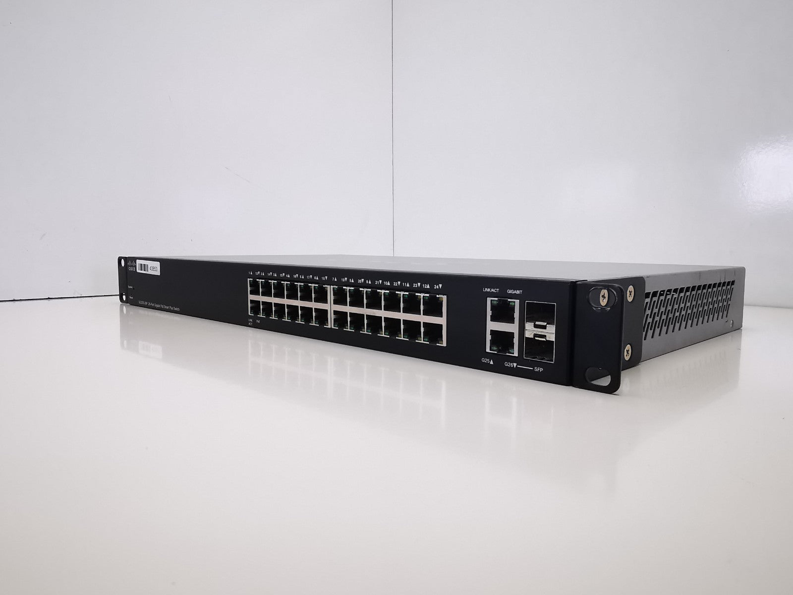 Cisco SG200-26P 24 Port PoE Gigabyte Ethernet Switch - Rackmount Ears Inc