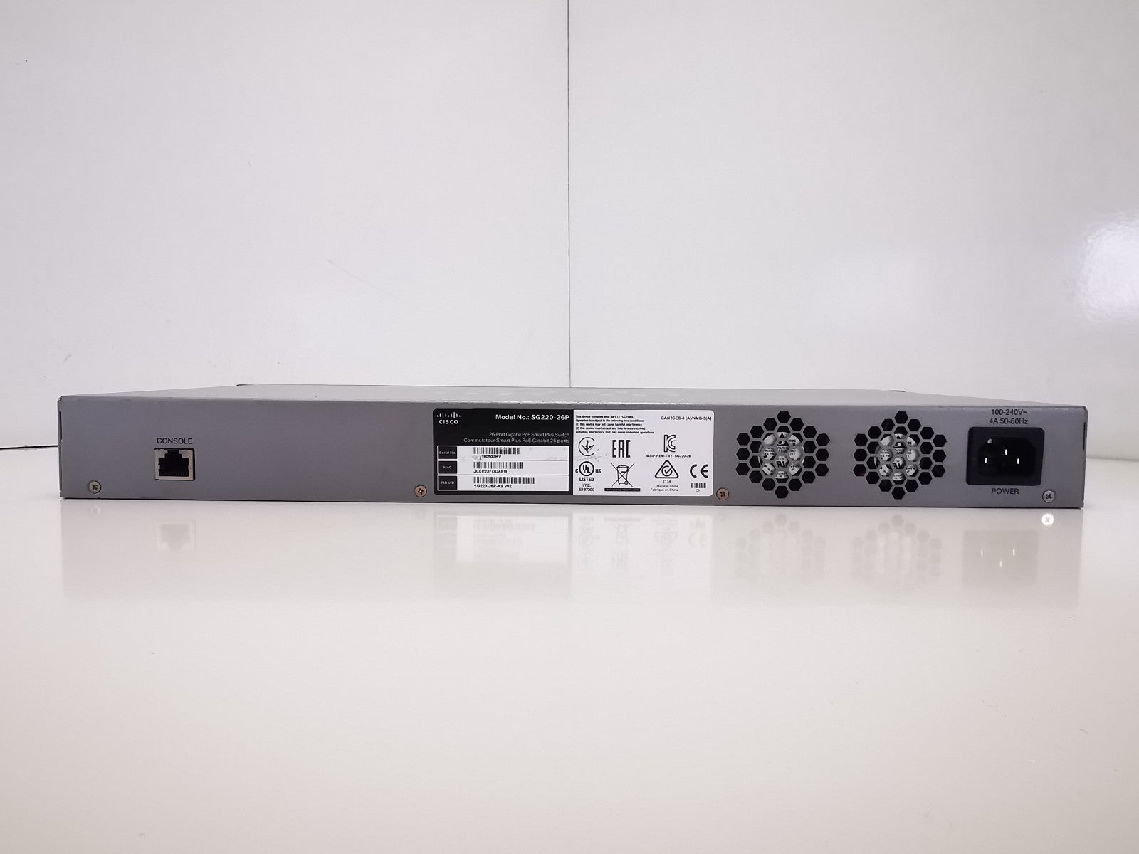 Cisco SG200-26P 24 Port PoE Gigabyte Ethernet Switch - Rackmount Ears Inc