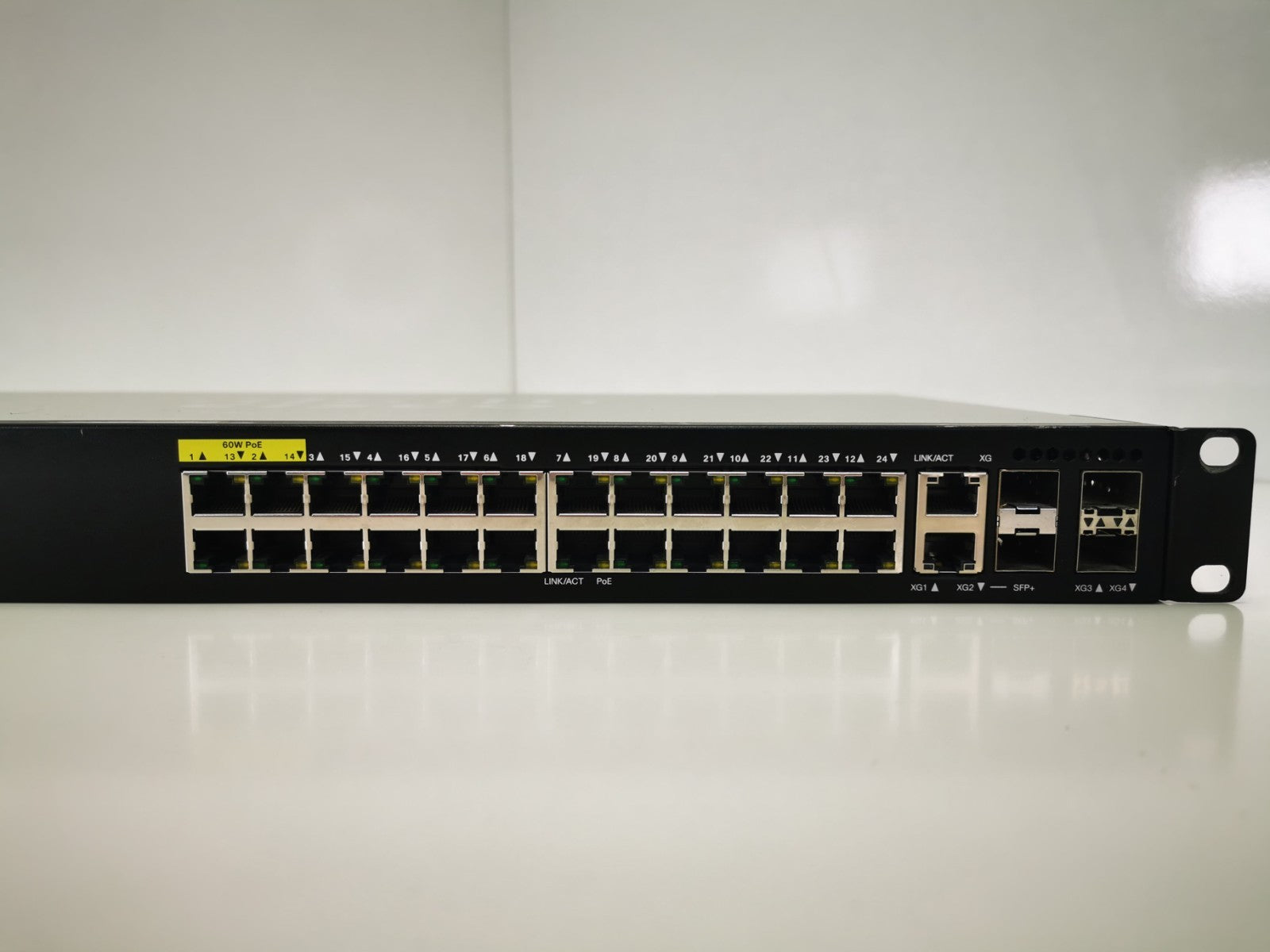 Cisco SG350X-24MP K9-V06 24 Port PoE Gigabyte Ethernet Switch - Rack Ears Inc