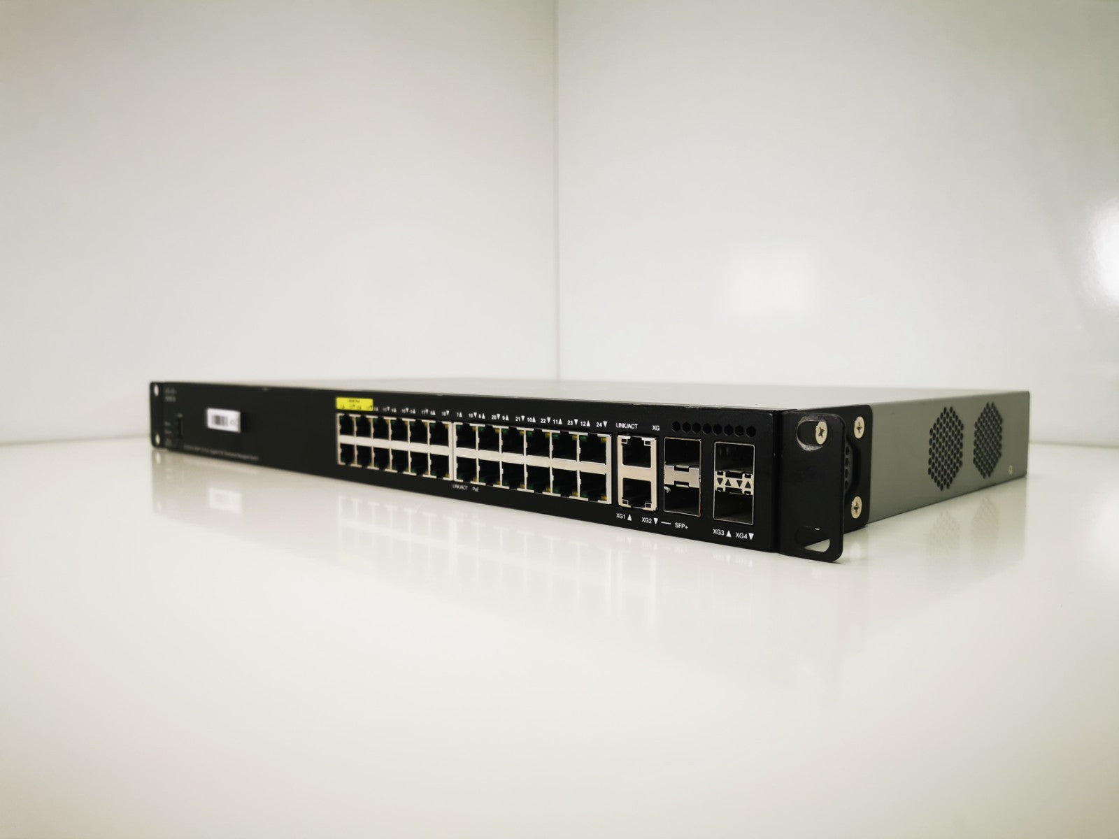 Cisco SG350X-24MP K9-V06 24 Port PoE Gigabyte Ethernet Switch - Rack Ears Inc