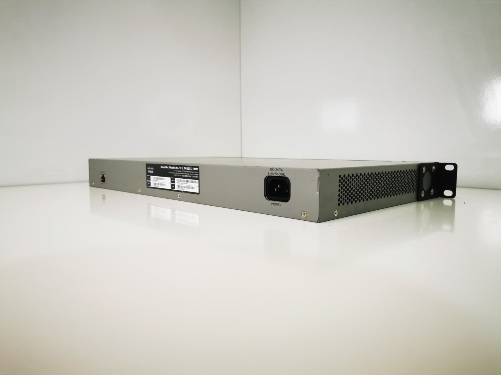 Cisco SG350X-24MP K9-V06 24 Port PoE Gigabyte Ethernet Switch - Rack Ears Inc