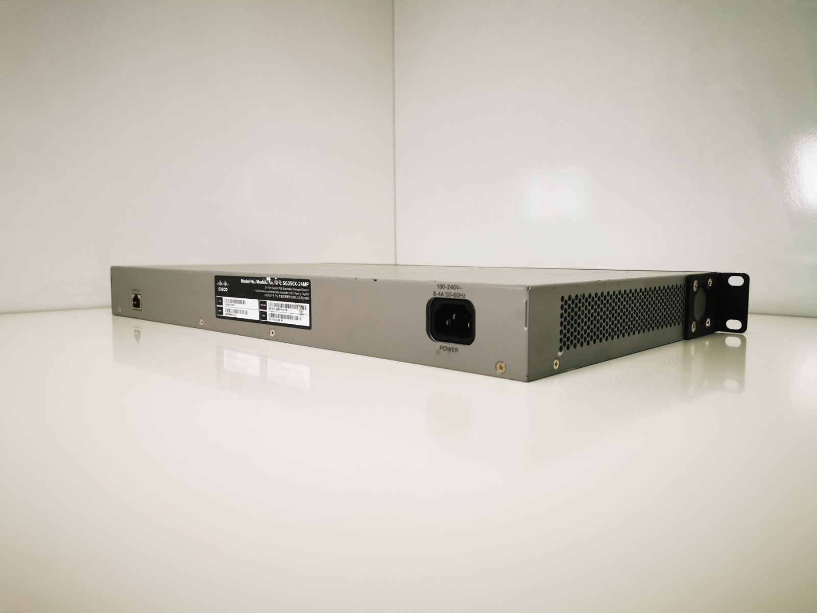 Cisco SG350X-24MP K9-V06 24 Port PoE Gigabyte Ethernet Switch - Rack Ears Inc