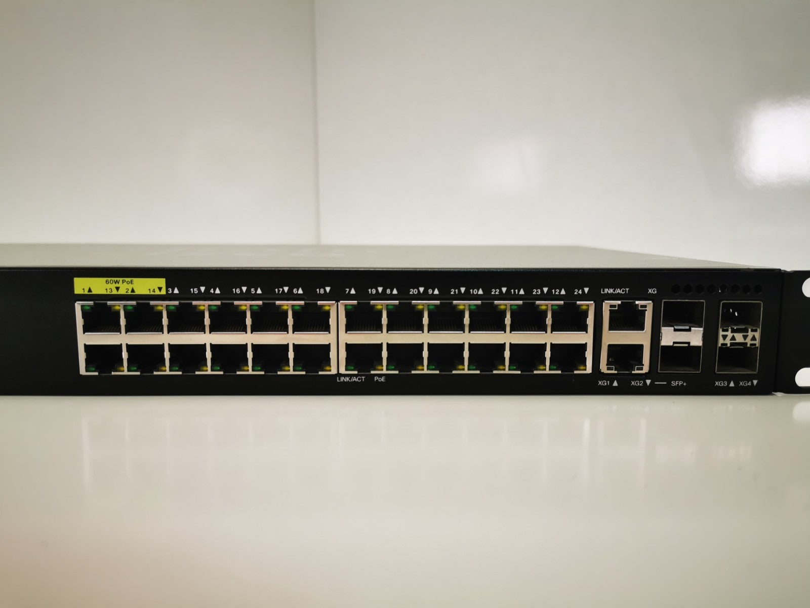 Cisco SG350X-24MP K9-V04 24 Port PoE Gigabyte Ethernet Switch - Rack Ears Inc