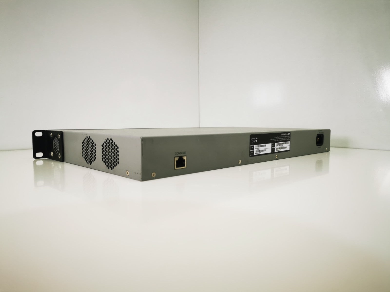 Cisco SG350X-24MP K9-V04 24 Port PoE Gigabyte Ethernet Switch - Rack Ears Inc