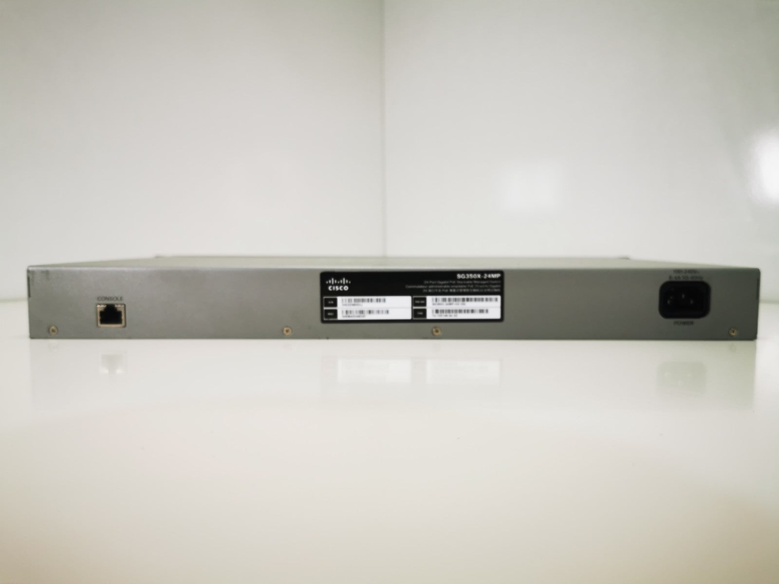 Cisco SG350X-24MP K9-V04 24 Port PoE Gigabyte Ethernet Switch - Rack Ears Inc