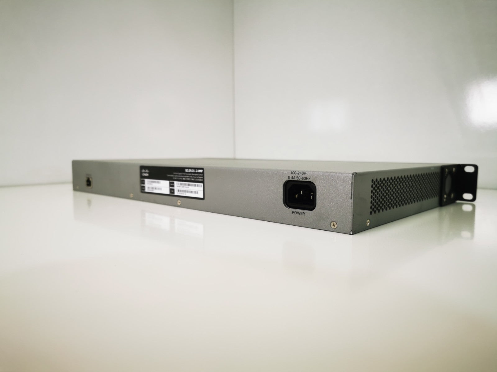 Cisco SG350X-24MP K9-V04 24 Port PoE Gigabyte Ethernet Switch - Rack Ears Inc