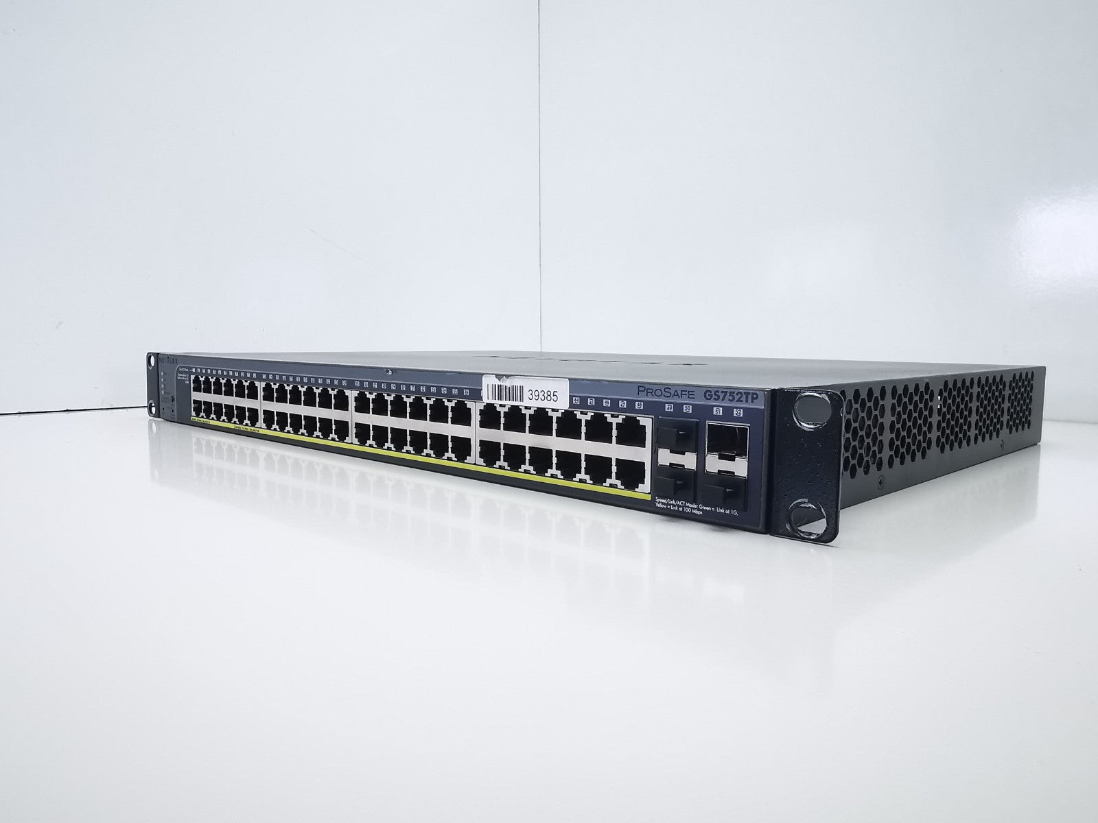 Netgear ProSafe GS752TP 48 Port PoE Gigabyte Ethernet Port - Rackmount Ears Inc