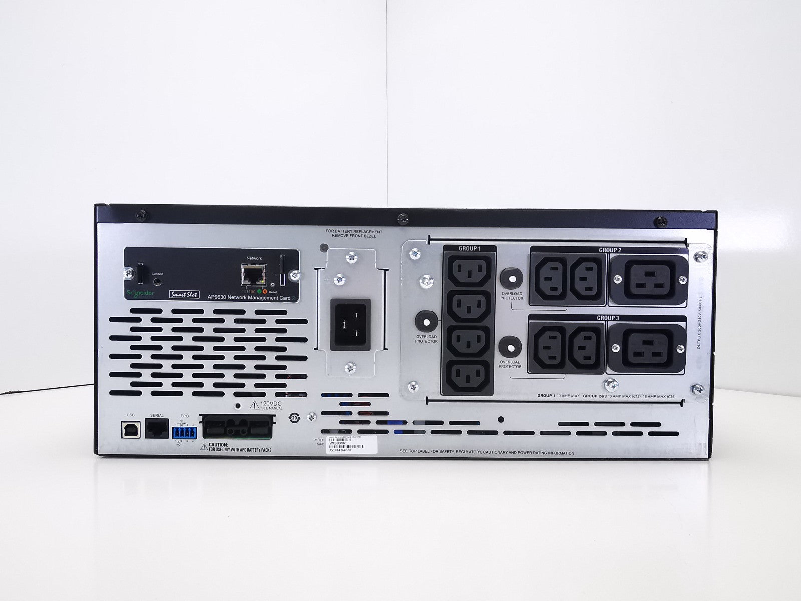 APC SMX1500RMI2U Rackmountable UPS - Batteries included