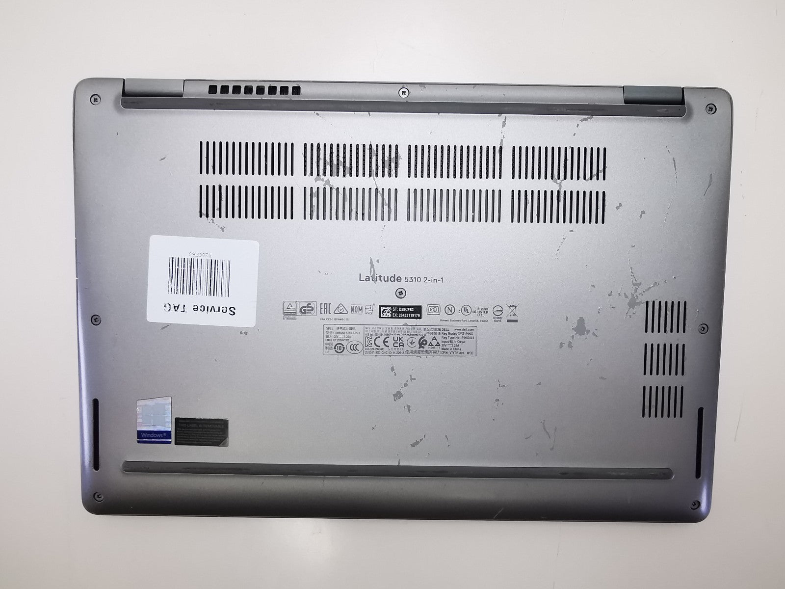 Dell Latitude 5310 2-in-1 13.3" Laptop - 10th Gen i5/16GB RAM/512GB SSD/W11 Pro