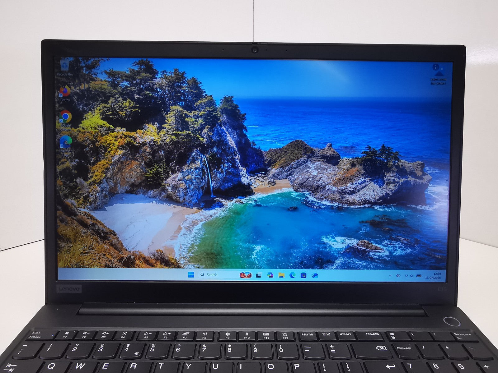 Lenovo ThinkPad E15 15.6″ Laptop – 10th Gen i5/8GB RAM/256GB SSD/Windows 11