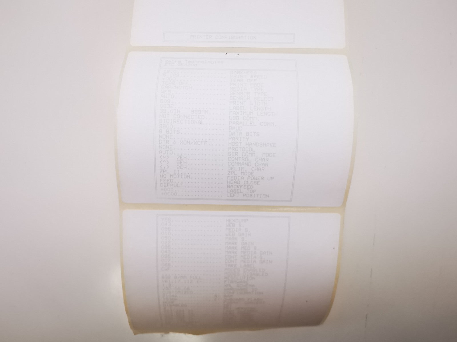 Zebra GK420d Desktop Thermal Label Printer - USB/Ethernet - PSU Included