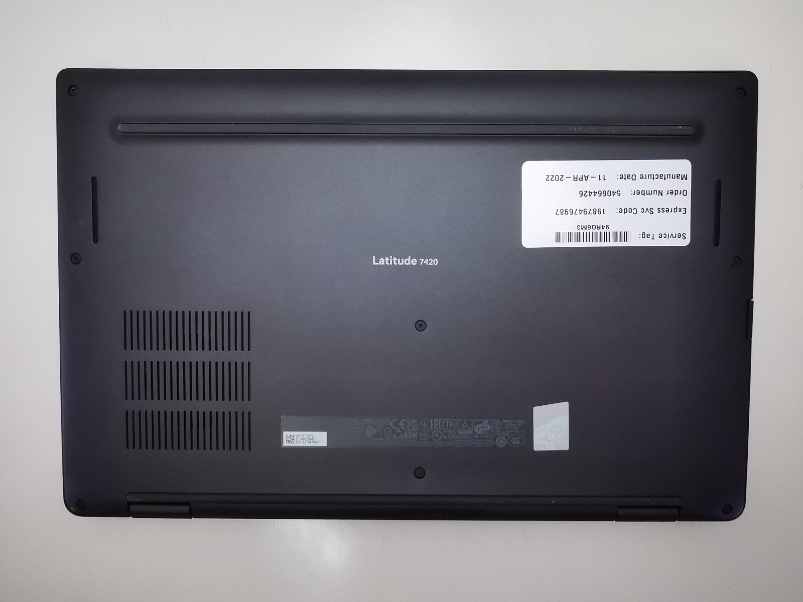 Dell Latitude 7420 14" Laptop - 11th Gen i5/8GB RAM/256GB SSD/Win 11 - BIOS LOCK