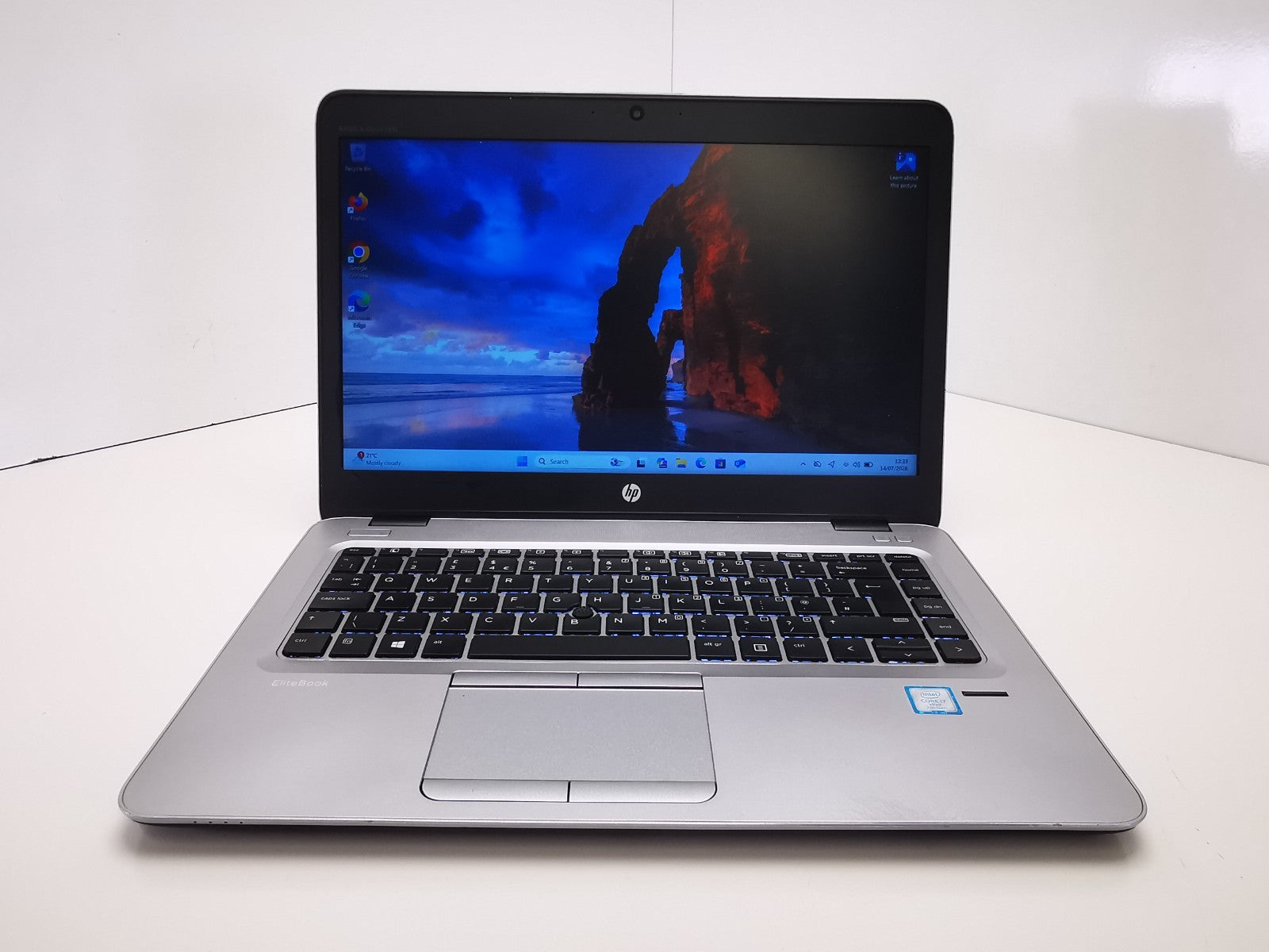 HP EliteBook 840 G4 14" Laptop - 7th Gen i7/8GB RAM/256GB NVMe SSD/Win 11 Pro