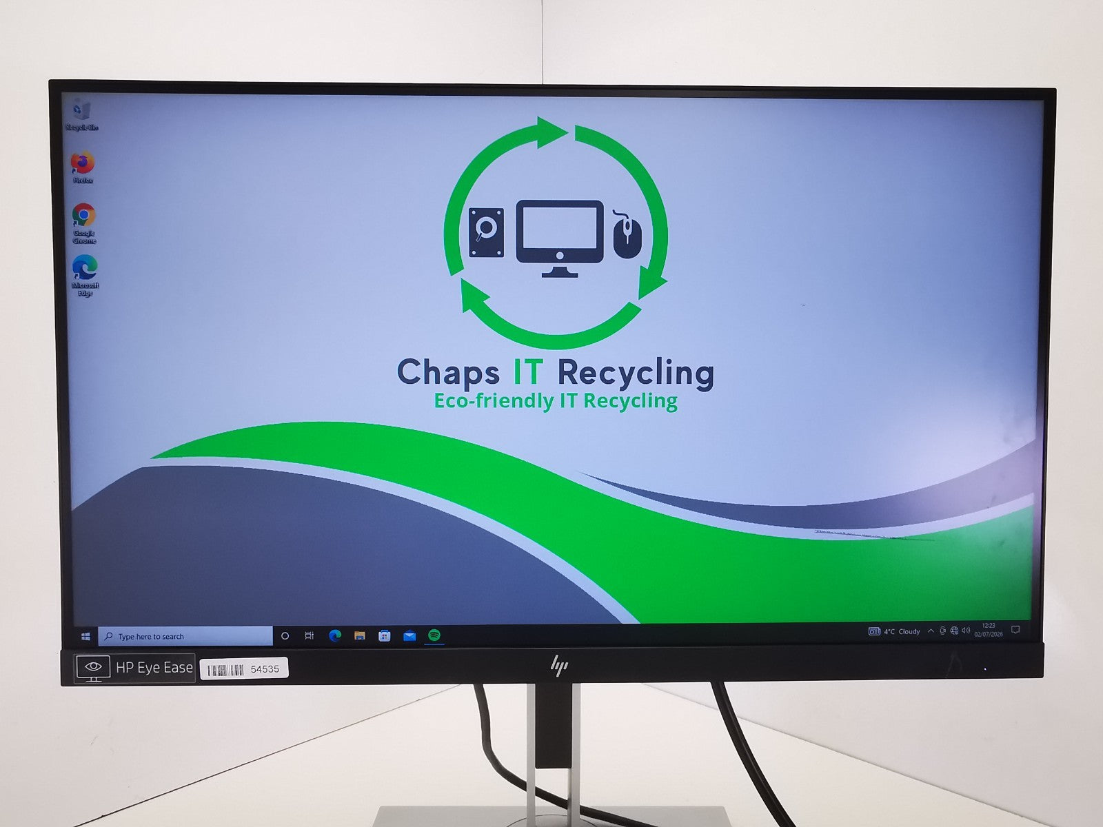 HP E23 G4 FHD 23" Monitor - 1x HDMI / 1x VGA / 1x DisplayPort / 4x USB - DEFECTS