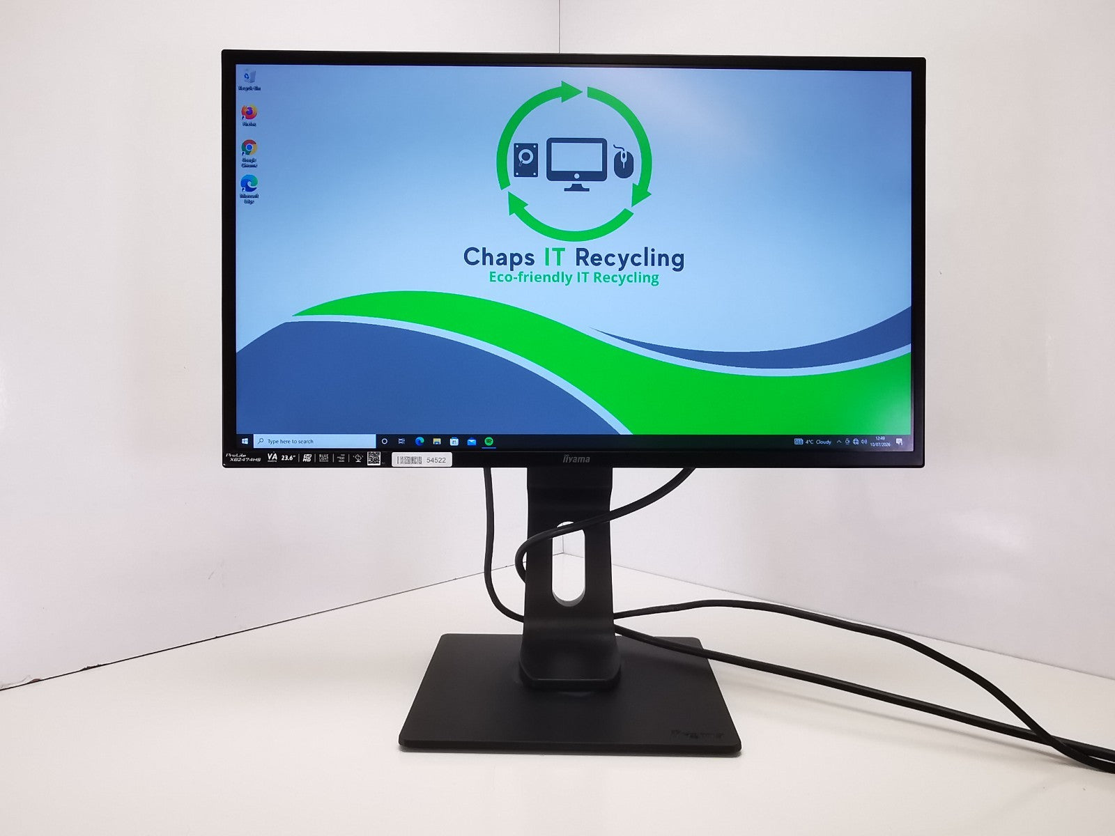 Iiyama ProLite XB2474HS 24" Monitor -HDMI/VGA/Display Port - Stand Inc - GRADE A