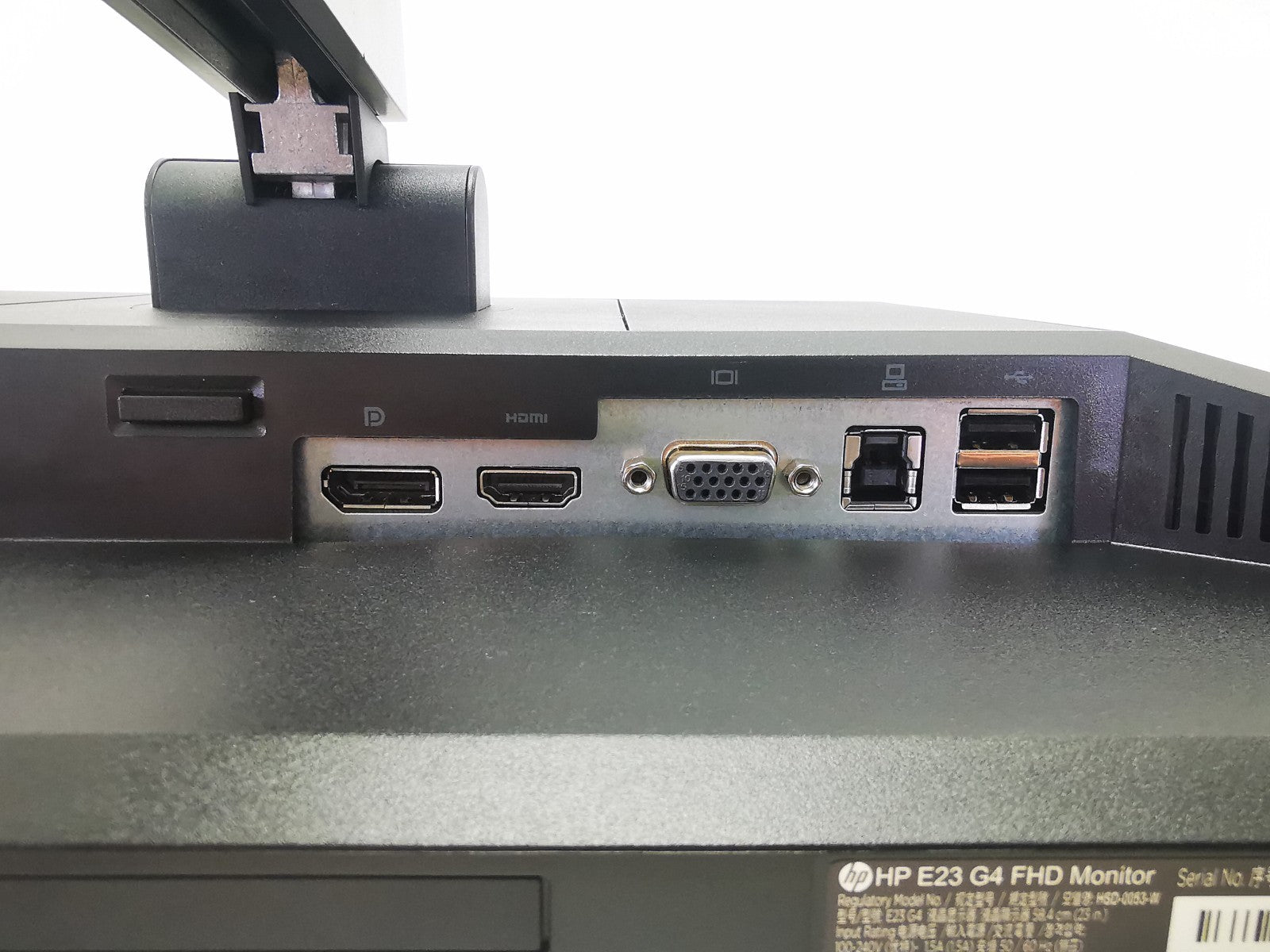 HP E23 G4 FHD 23" Monitor - 1x HDMI / 1x VGA / 1x DisplayPort / 4x USB - DEFECTS