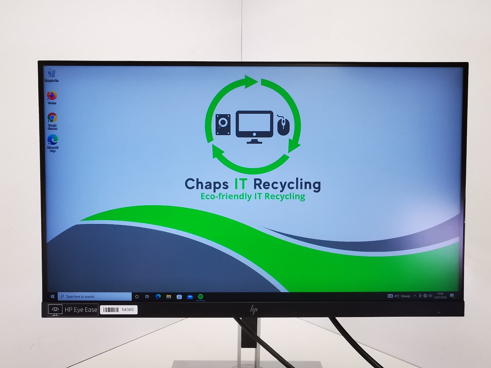 HP E23 G4 FHD 23" Monitor - 1x HDMI / 1x VGA / 1x DisplayPort / 4x USB