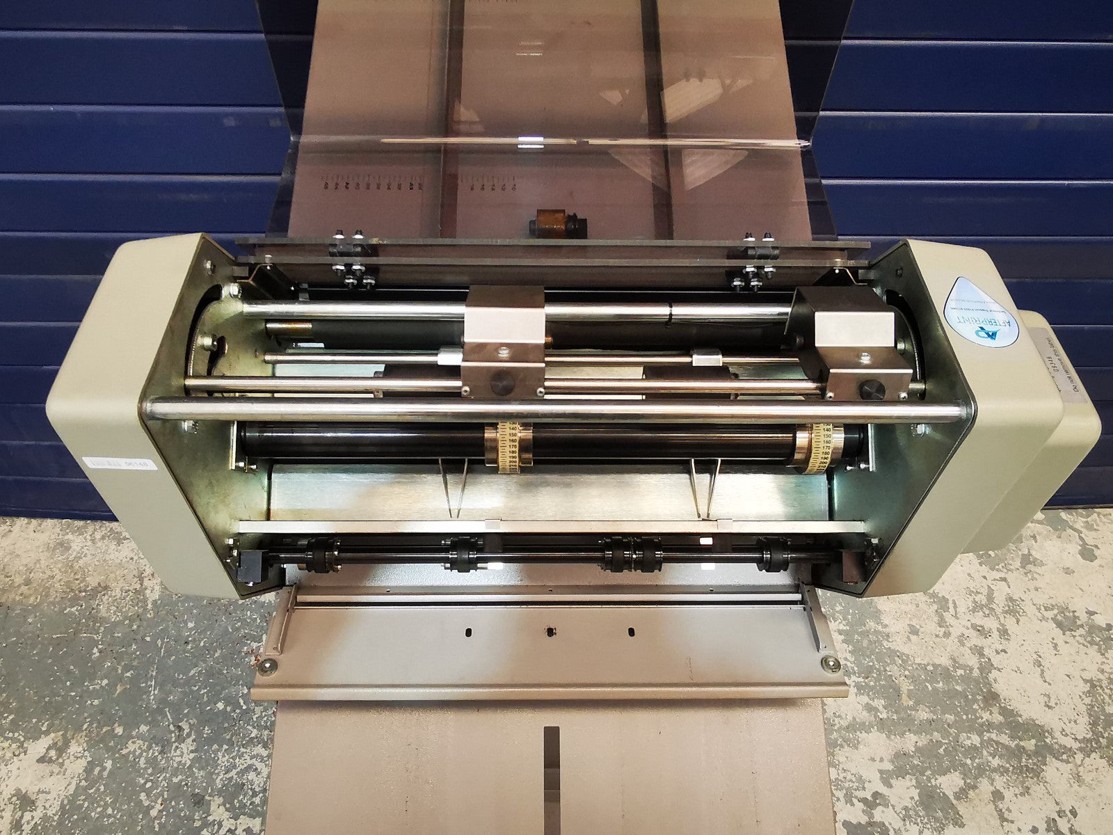 Morgana Rotary FRN5 - Numbering and Perforating Machine - READ DESC