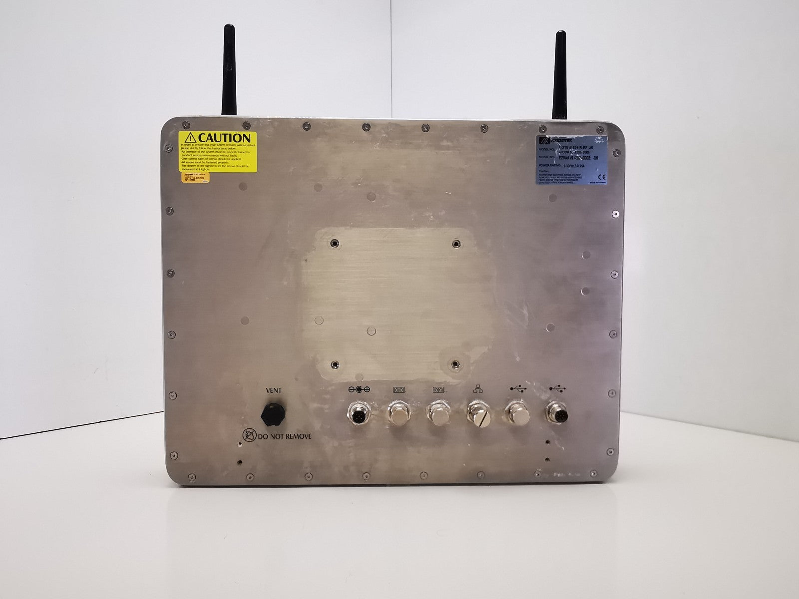 Axiomtek GOT815-834-R-RF-UK Industrial Touchscreen PC - UNTESTED - READ DESC