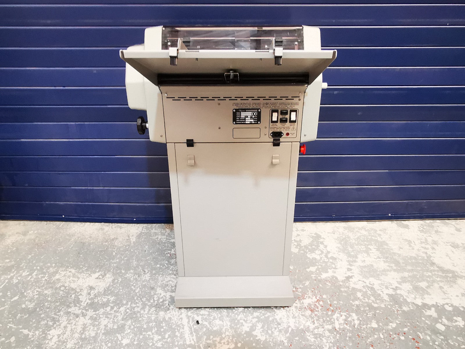 Morgana Rotary FRN5 - Numbering and Perforating Machine - READ DESC