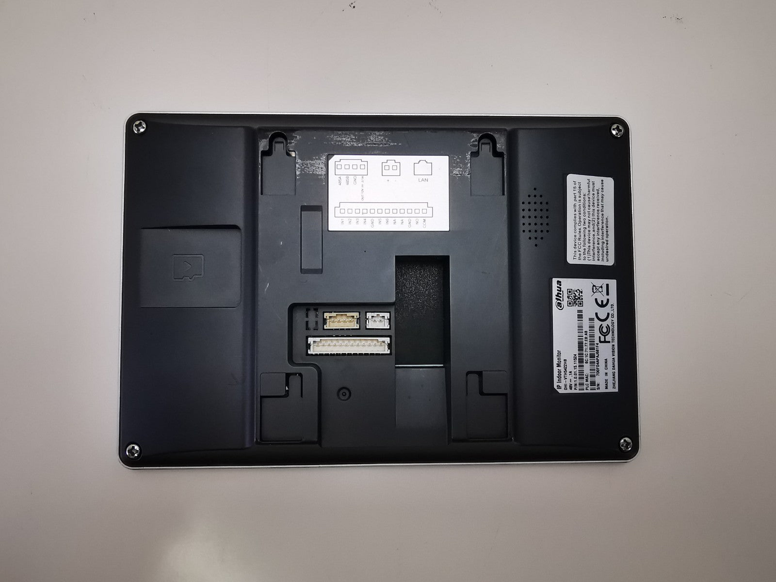 Alhua DHI-VTH5422HB IP Indoor Monitor for Intercom System - UNTESED - READ DESC