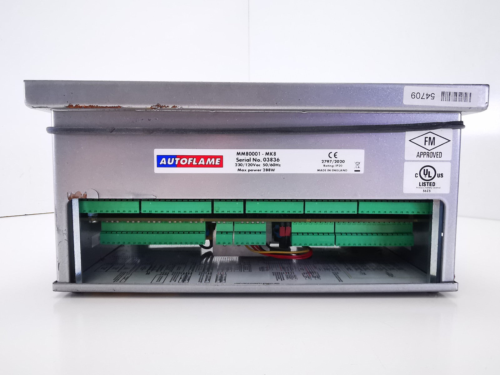 AutoFlame MM80001-MK8 - Micro Modulating System - READ DESC