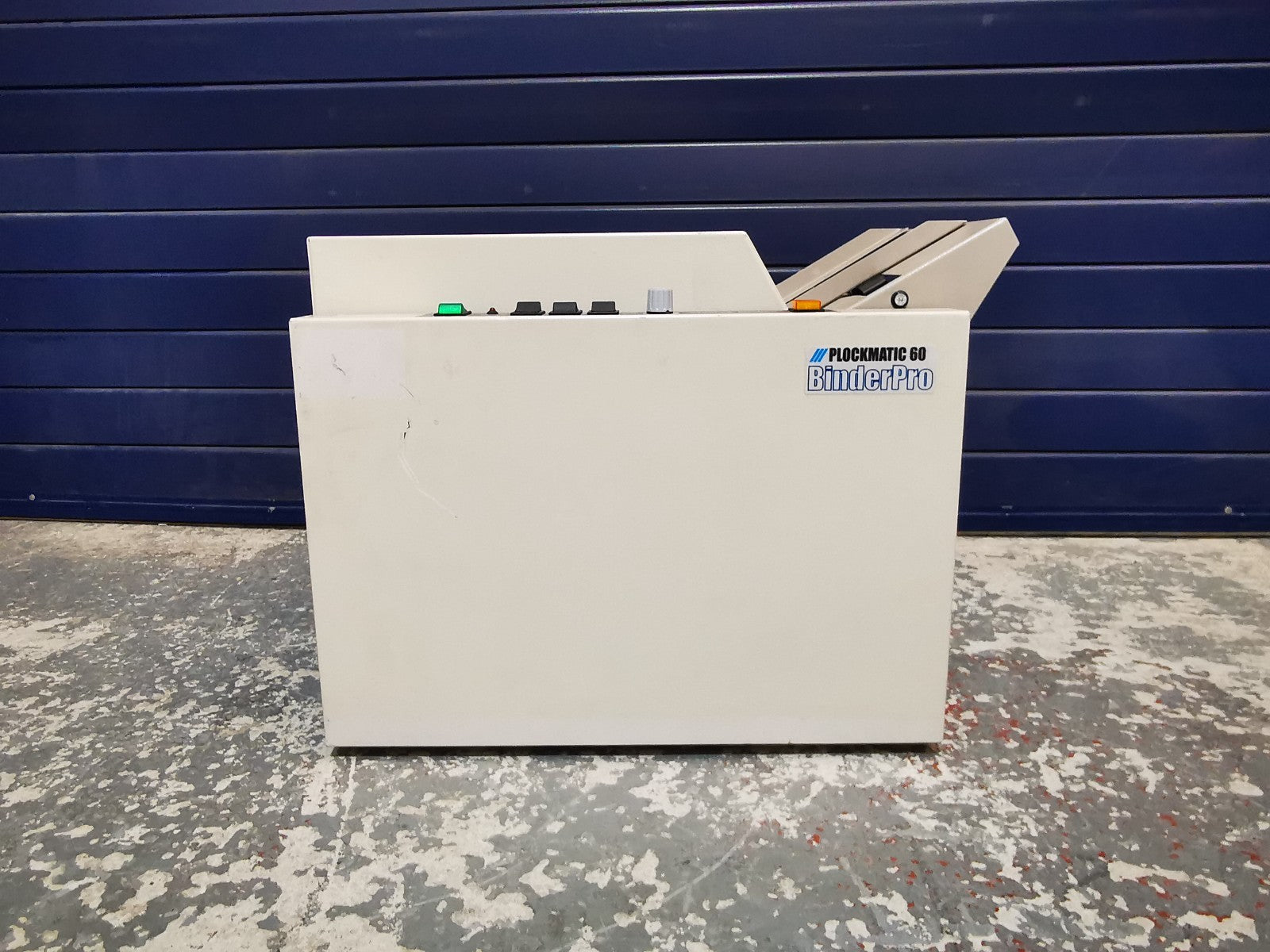 Plockmatic 60 BinderPro Folder/Stapler/Booklet Maker - READ DESCRIPTION