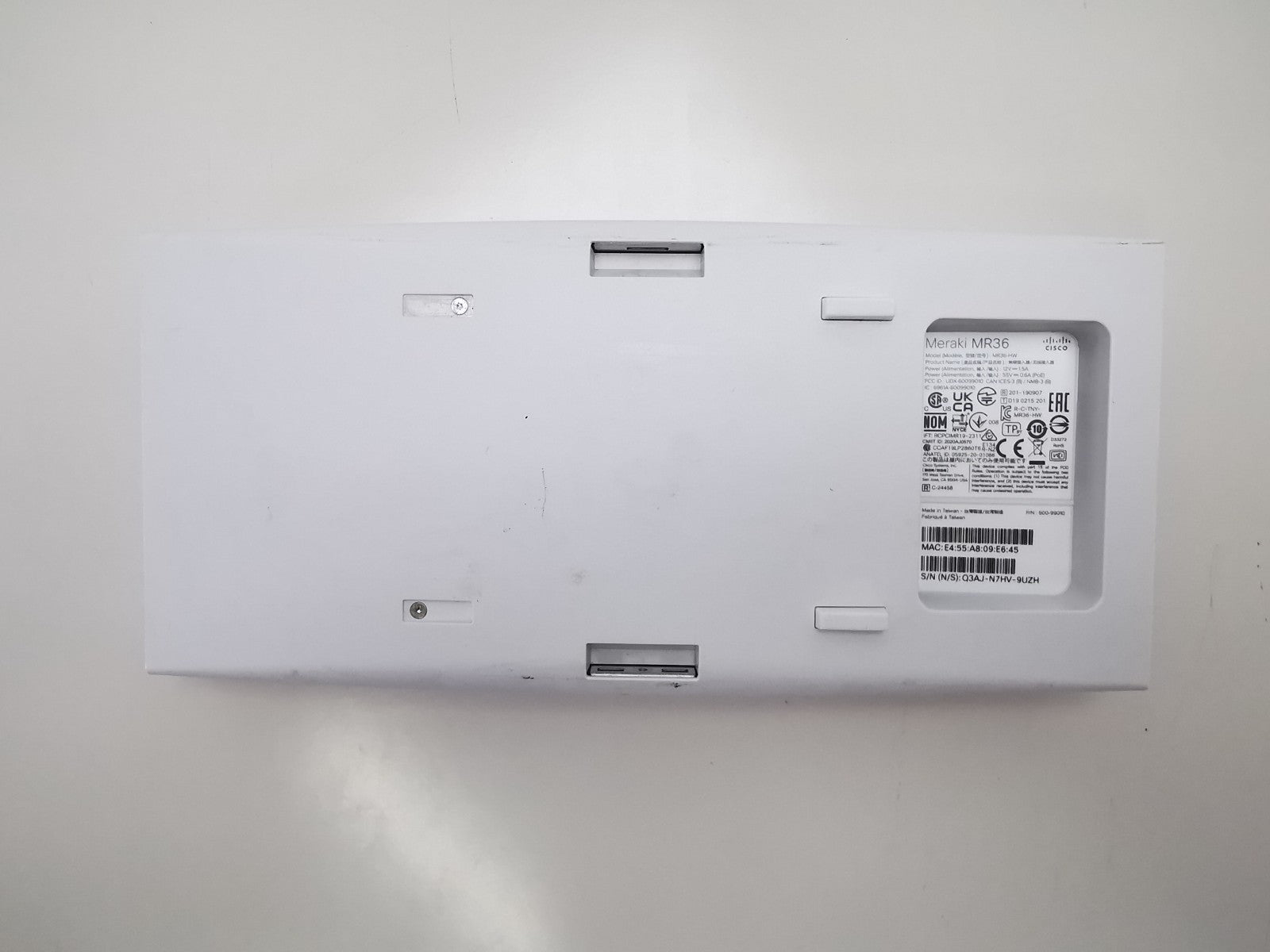 Cisco Meraki MR46 Wireless Access Point - Unclaimed / NO MOUNTING BRACKET