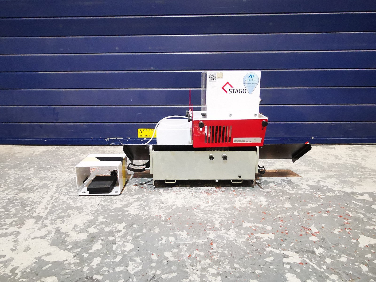 Stago HM15 Industrial Stapler - Foot Pedal Operated - READ DESCRIPTION