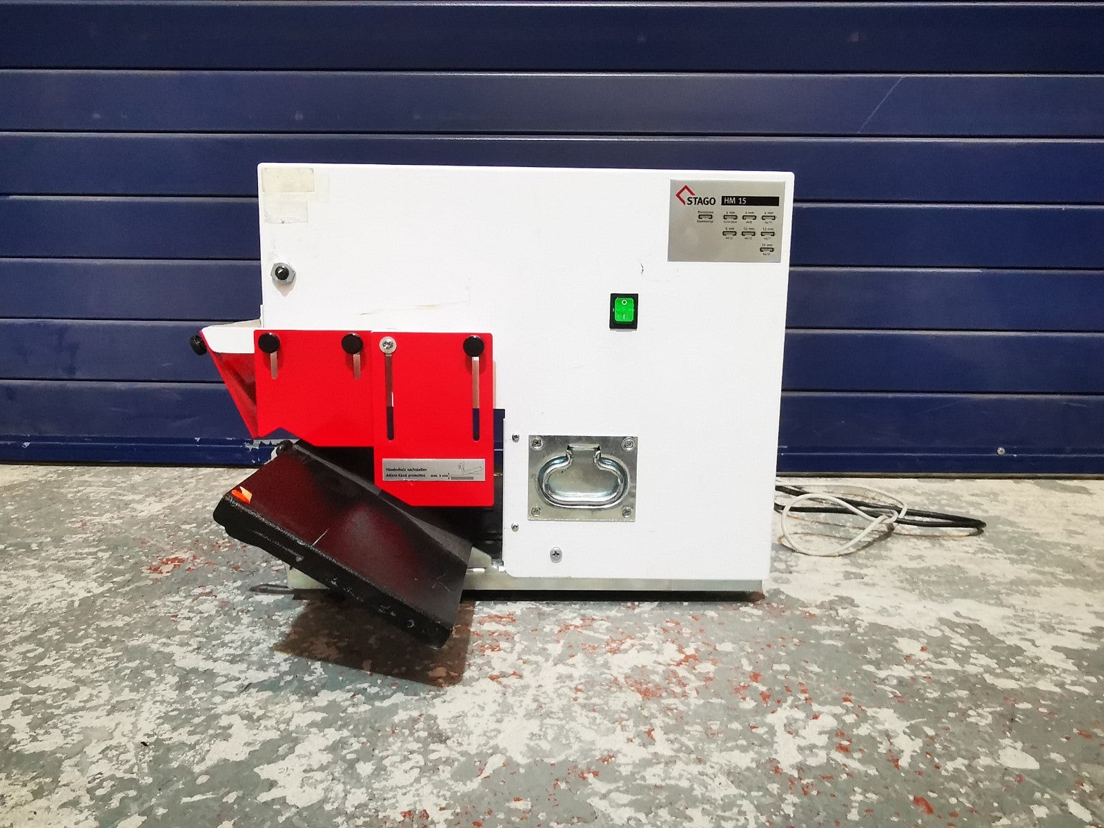 Stago HM15 Industrial Stapler - Foot Pedal Operated - READ DESCRIPTION