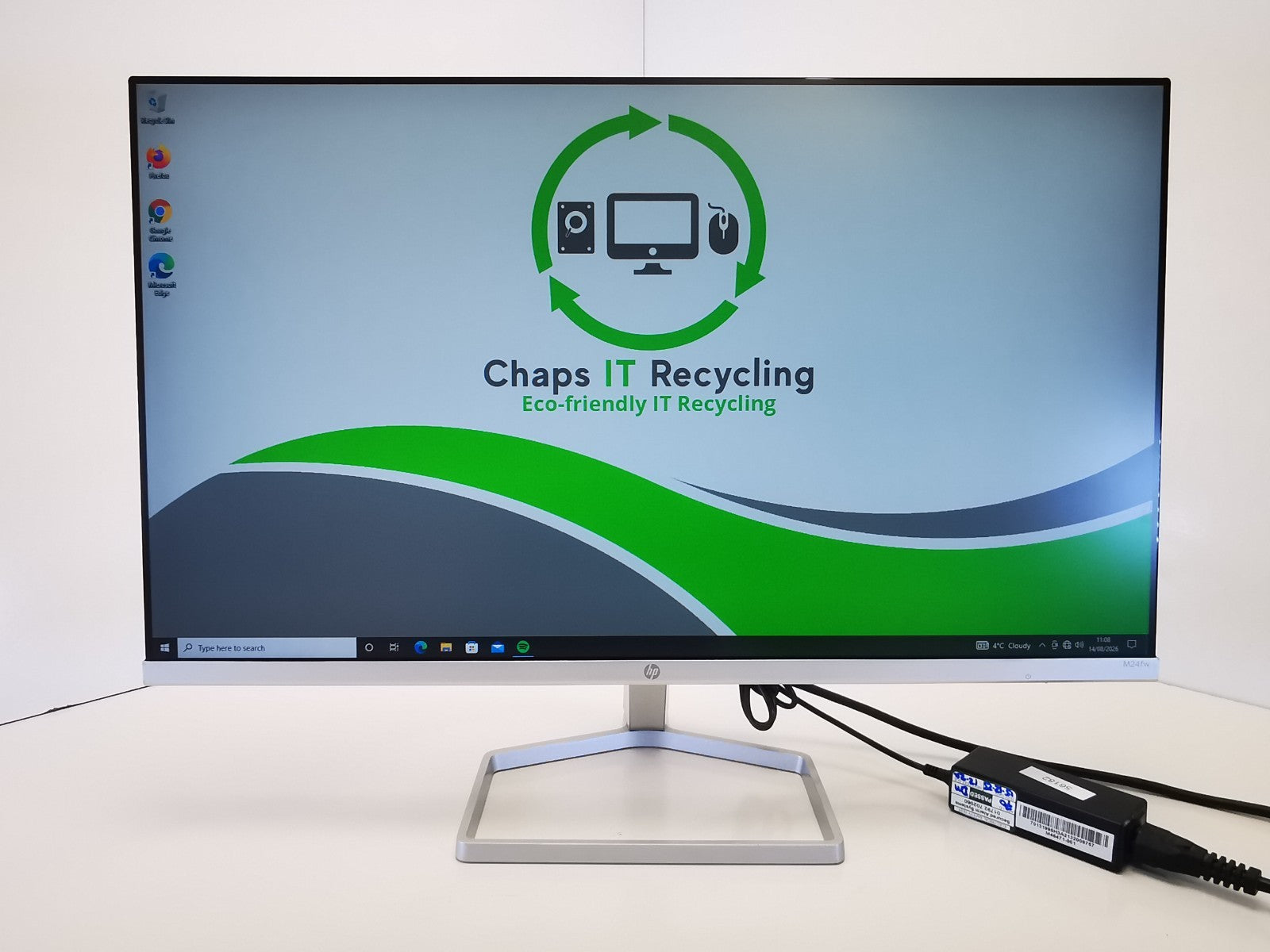 HP M24fw 24" Monitor - 1x VGA / 1x HDMI - Stand Included