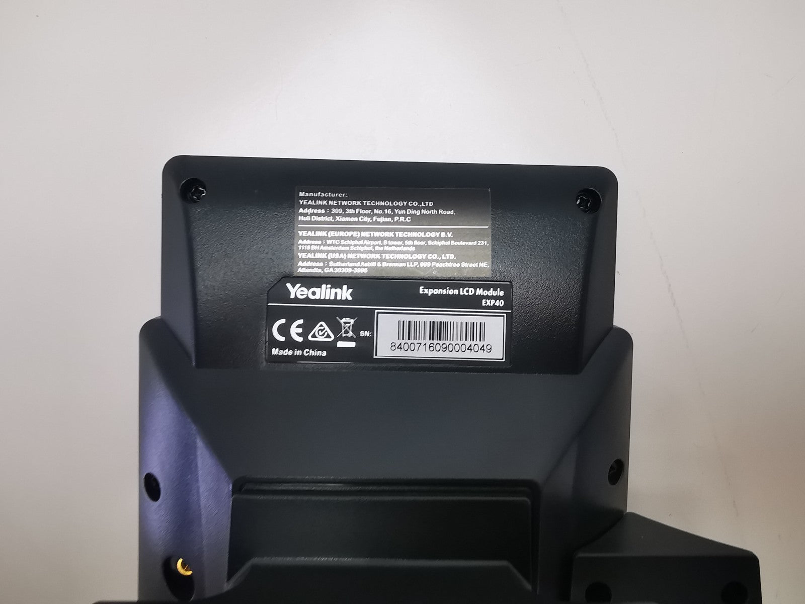 Yealink EXP40 Expansion Module - Stand Included