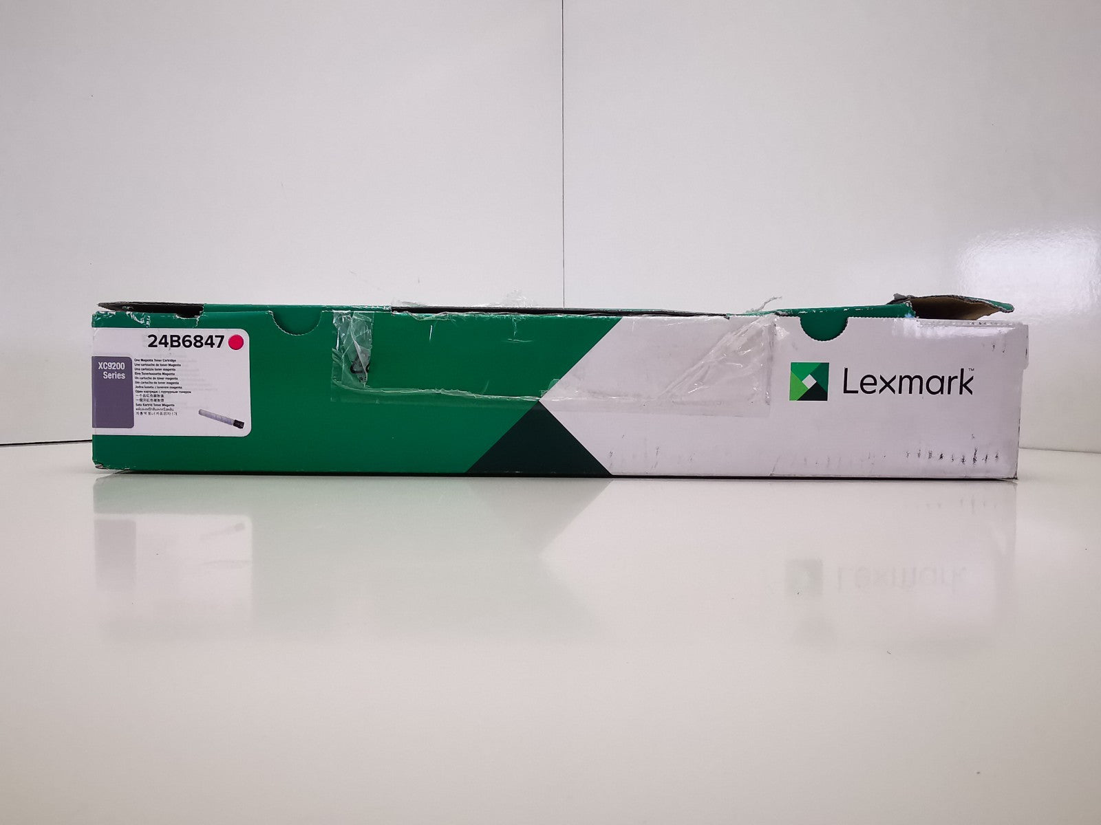 Genuine Lexmark 24B6847 Magenta Toner Cartridge - NEW OPEN BOX
