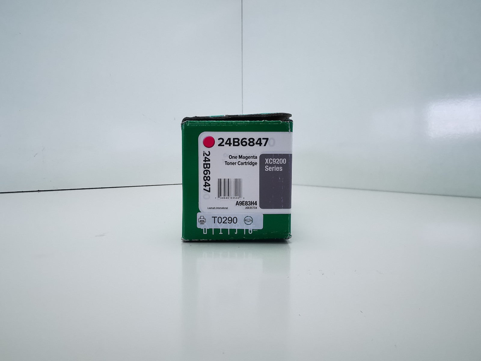 Genuine Lexmark 24B6847 Magenta Toner Cartridge - NEW OPEN BOX