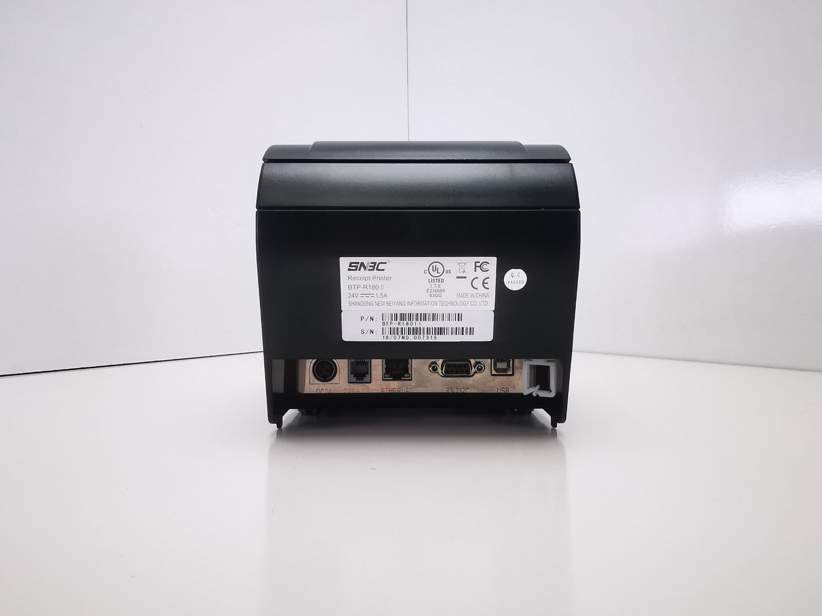 SNBC BTP-R180 II Thermal Reciept Printer - USB/Serial/Ethernet - PSU Included