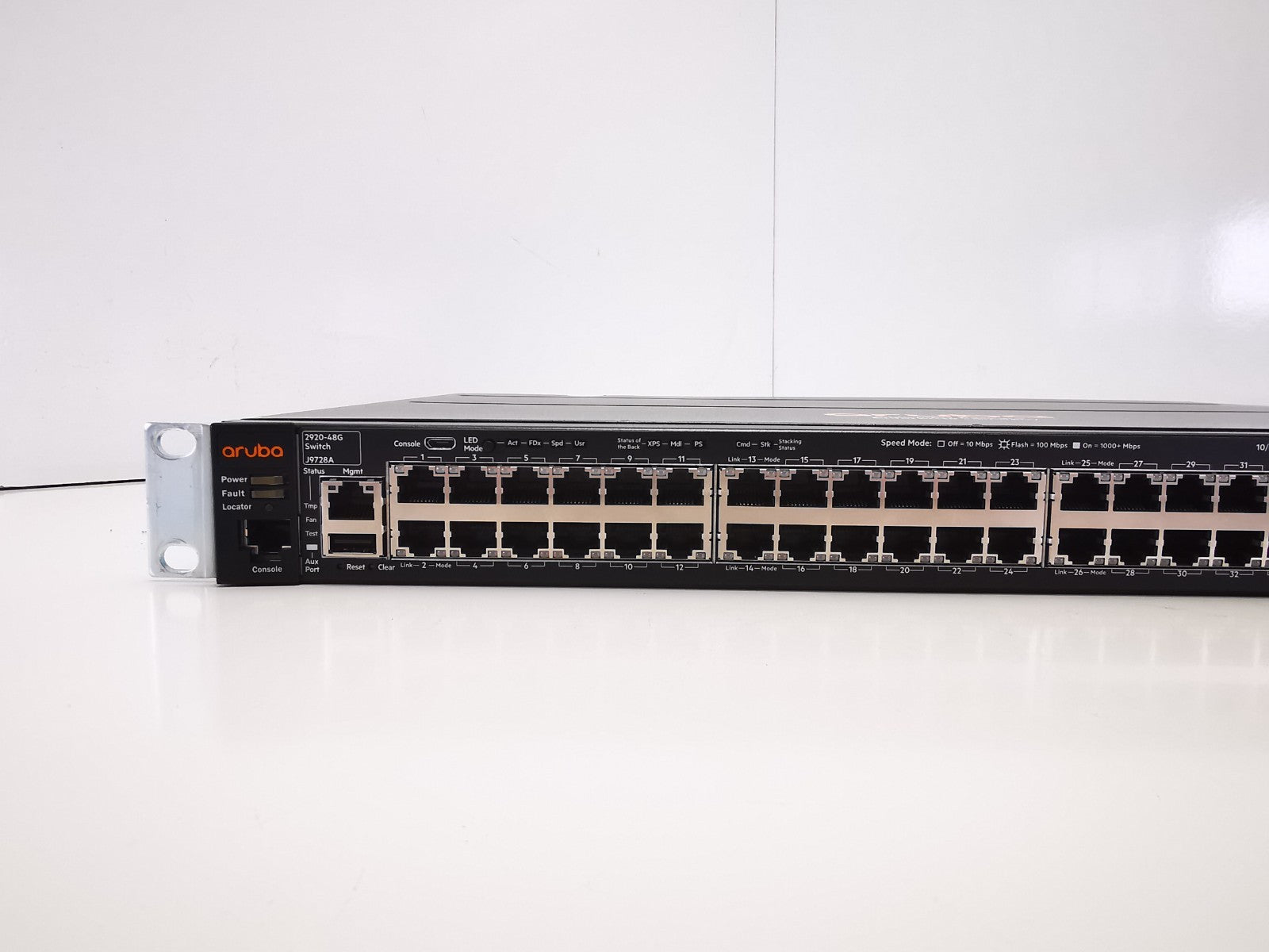 HP 2920-48G J9728A 48 Port 1GB Ethernet Switch - Rack Ears Included
