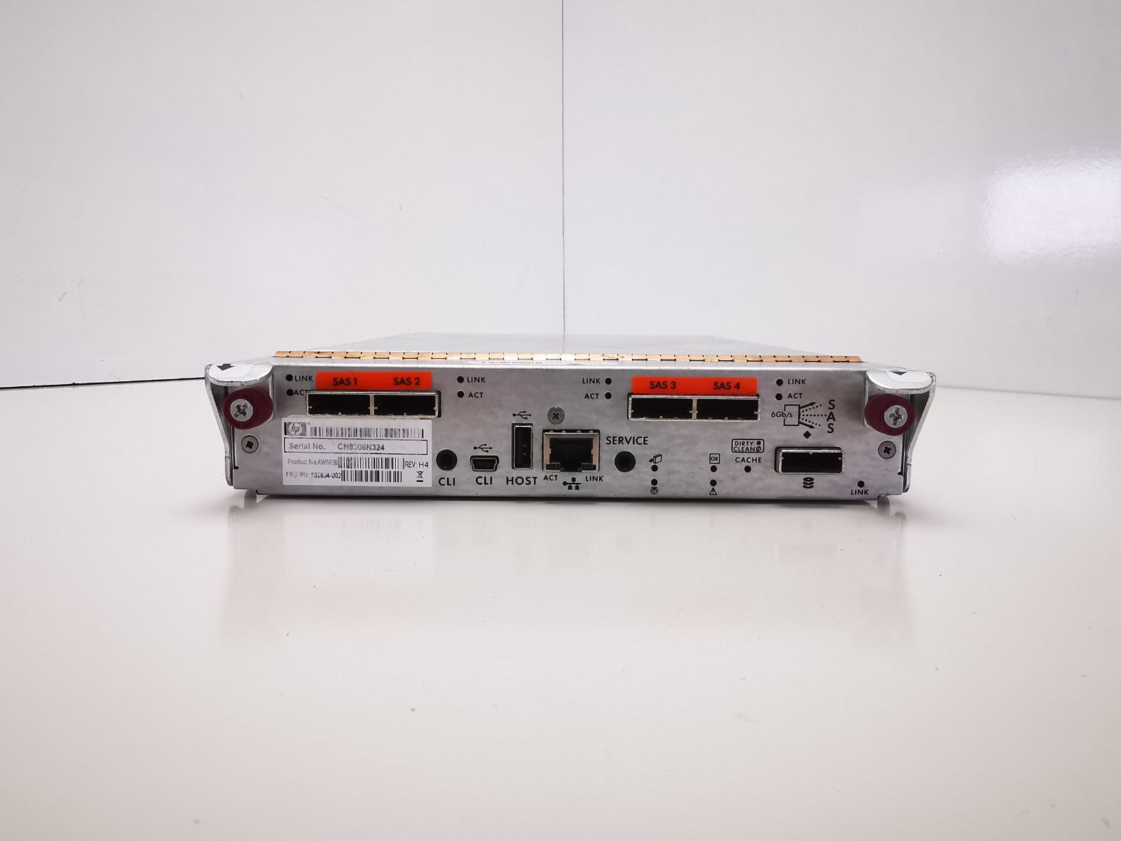 HP P2000 G3 Controller AW592B - Pulled From Working Enviroment