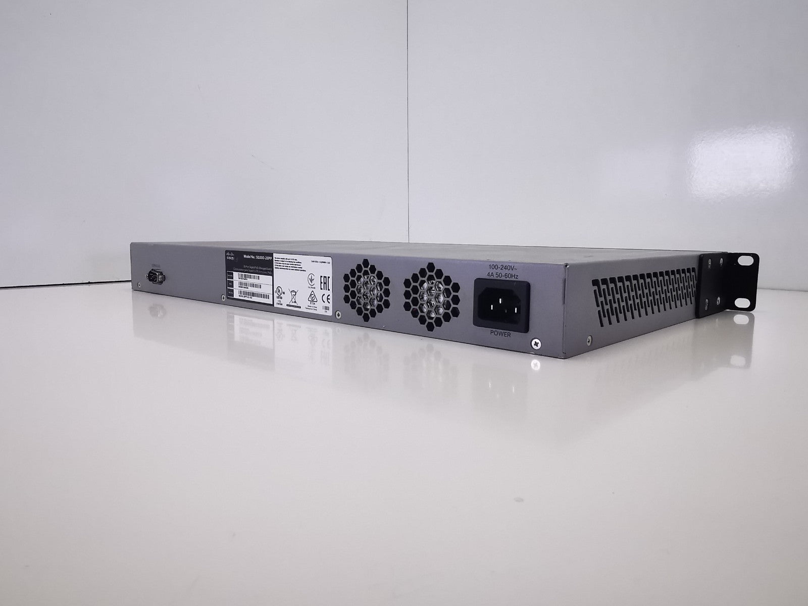 Cisco SG300-28PP 28 Port PoE Ethernet Switch - Rackmount Ears Inc
