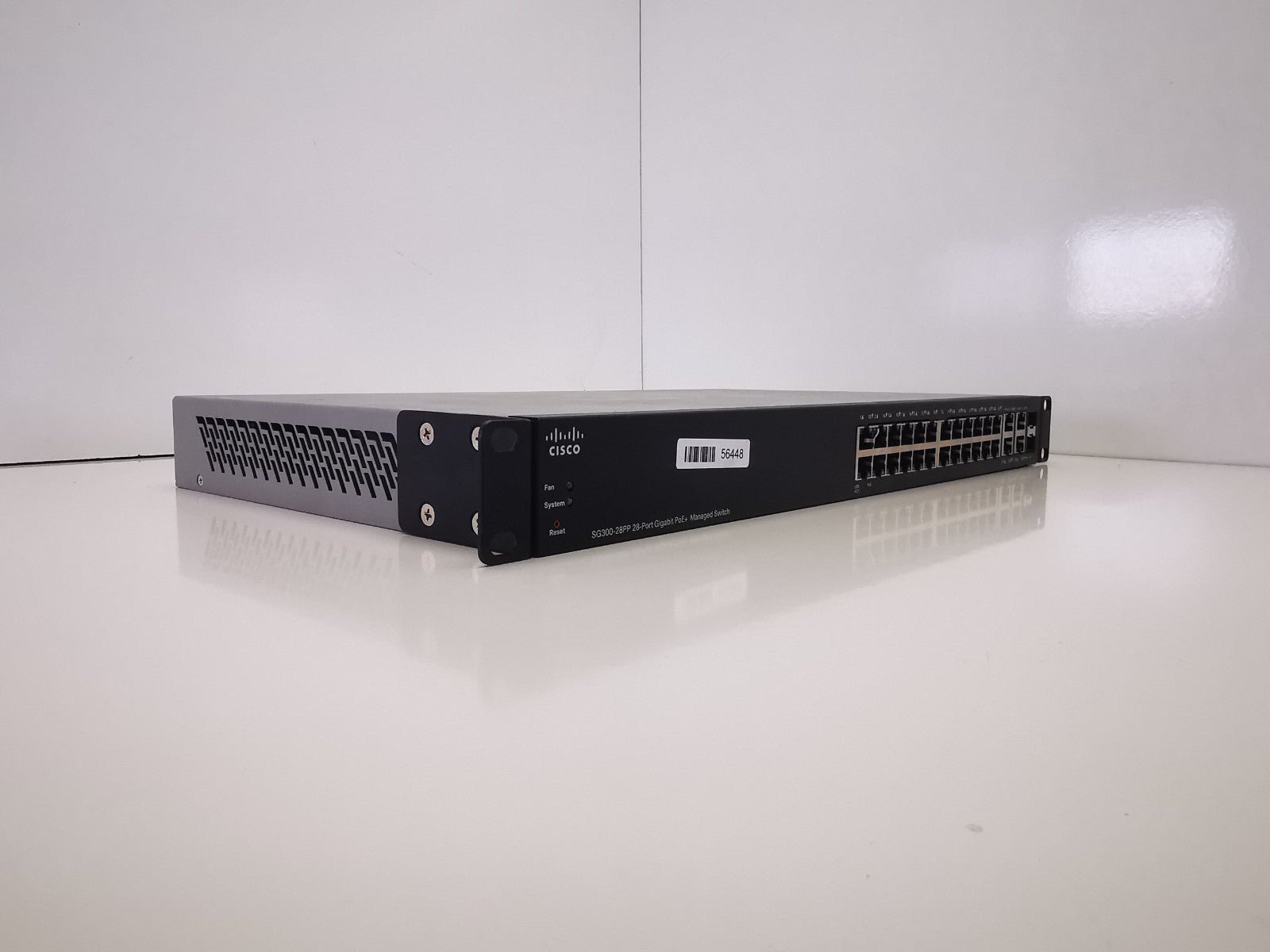 Cisco SG300-28PP 28 Port PoE Ethernet Switch - Rackmount Ears Inc