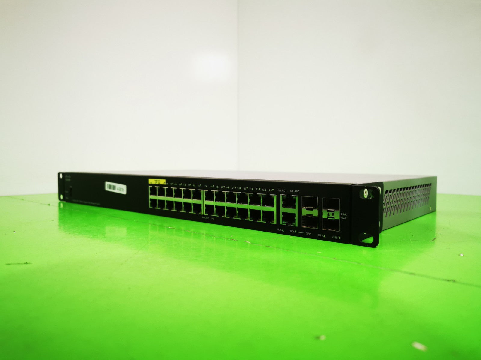 Cisco SG350-28P 28 Port PoE Switch - Rack Mount Ears Included