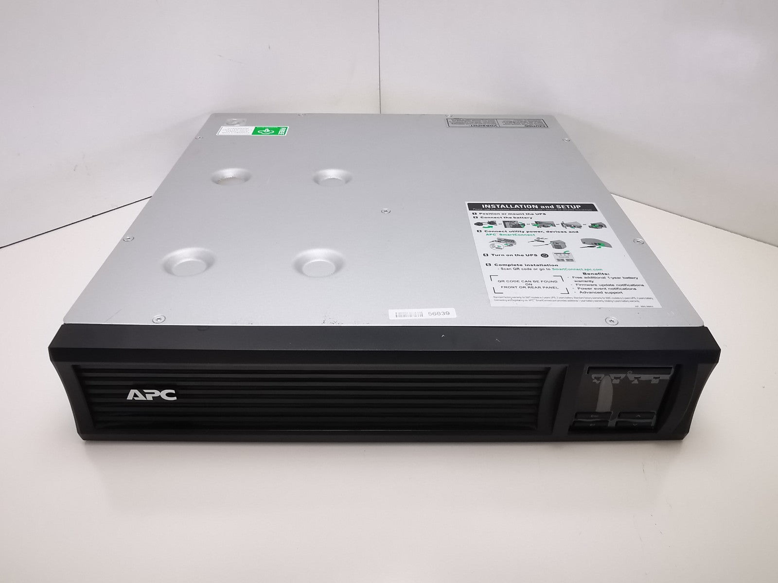 APC SMT1000RMI2UC Rackmountable UPS - Batteries Not Included