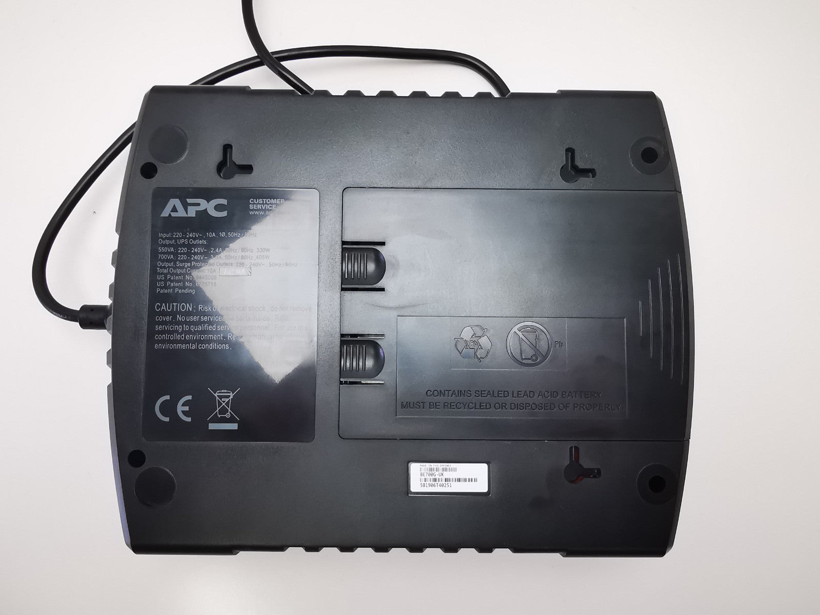 APC Back-UPS ES 700/BE700G-UK - Batteries Included