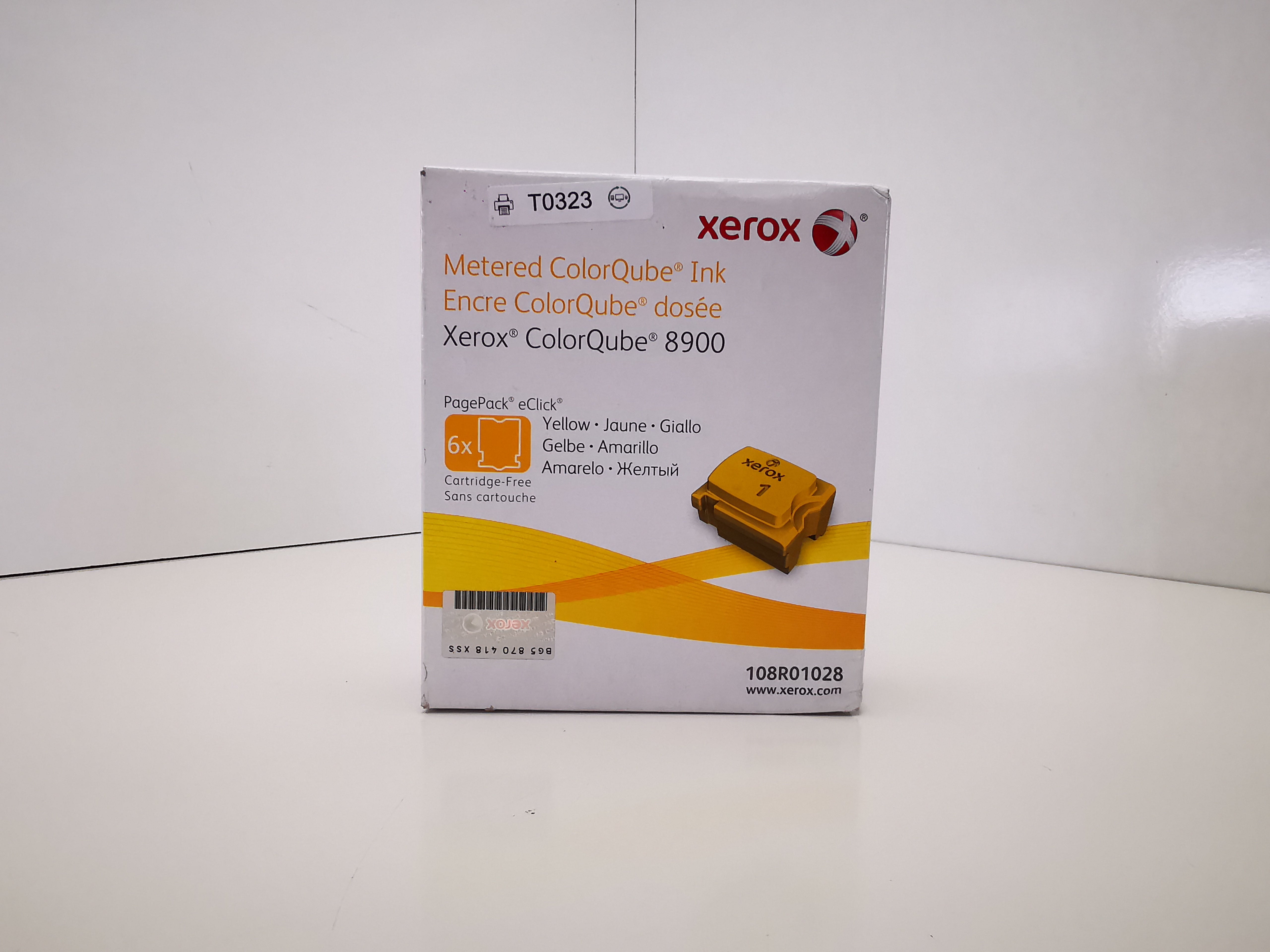 Xerox Original Dry ink in color-stix yellow (108R01028)