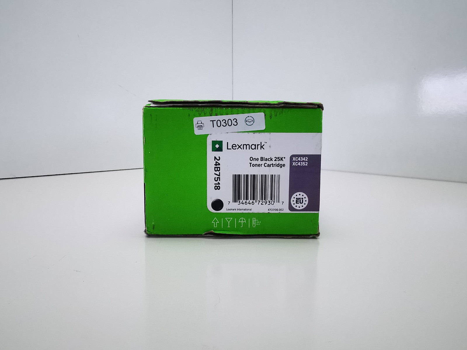 Lexmark 24B7518 Black Genuine Laser Toner Cartridge for XC4342 XC4352 NEW